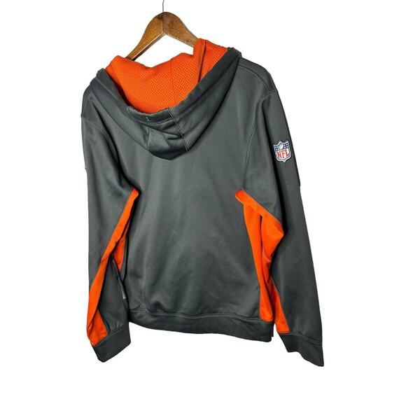 Nike Chicago Bears Therma Fit On field full zip hoodie jacket mens small - Picture 2 of 3